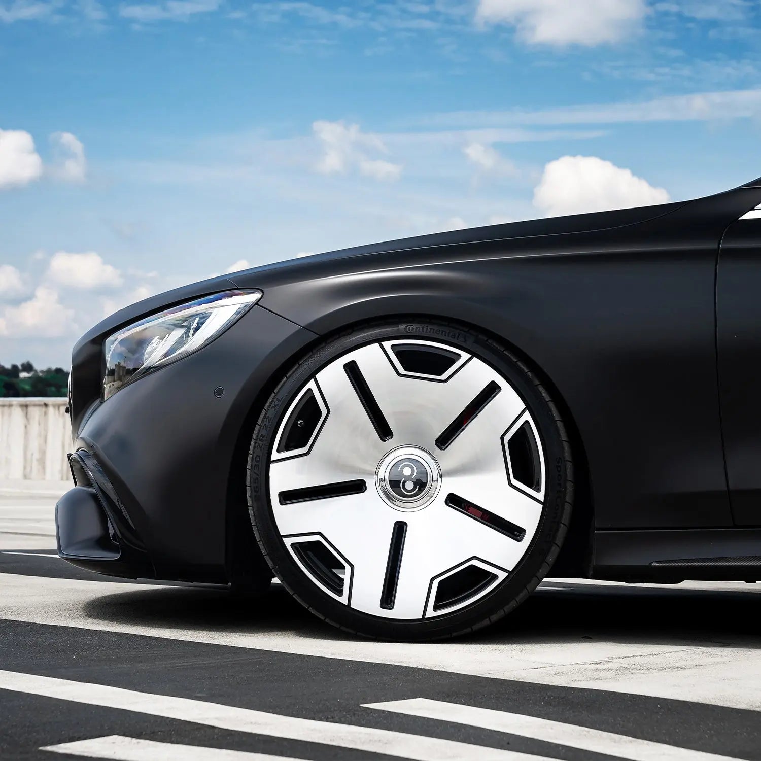 Radi8 R8L01 Forged Silver Wheels for Mercedes-Benz S63 AMG – Deep Concave Fit