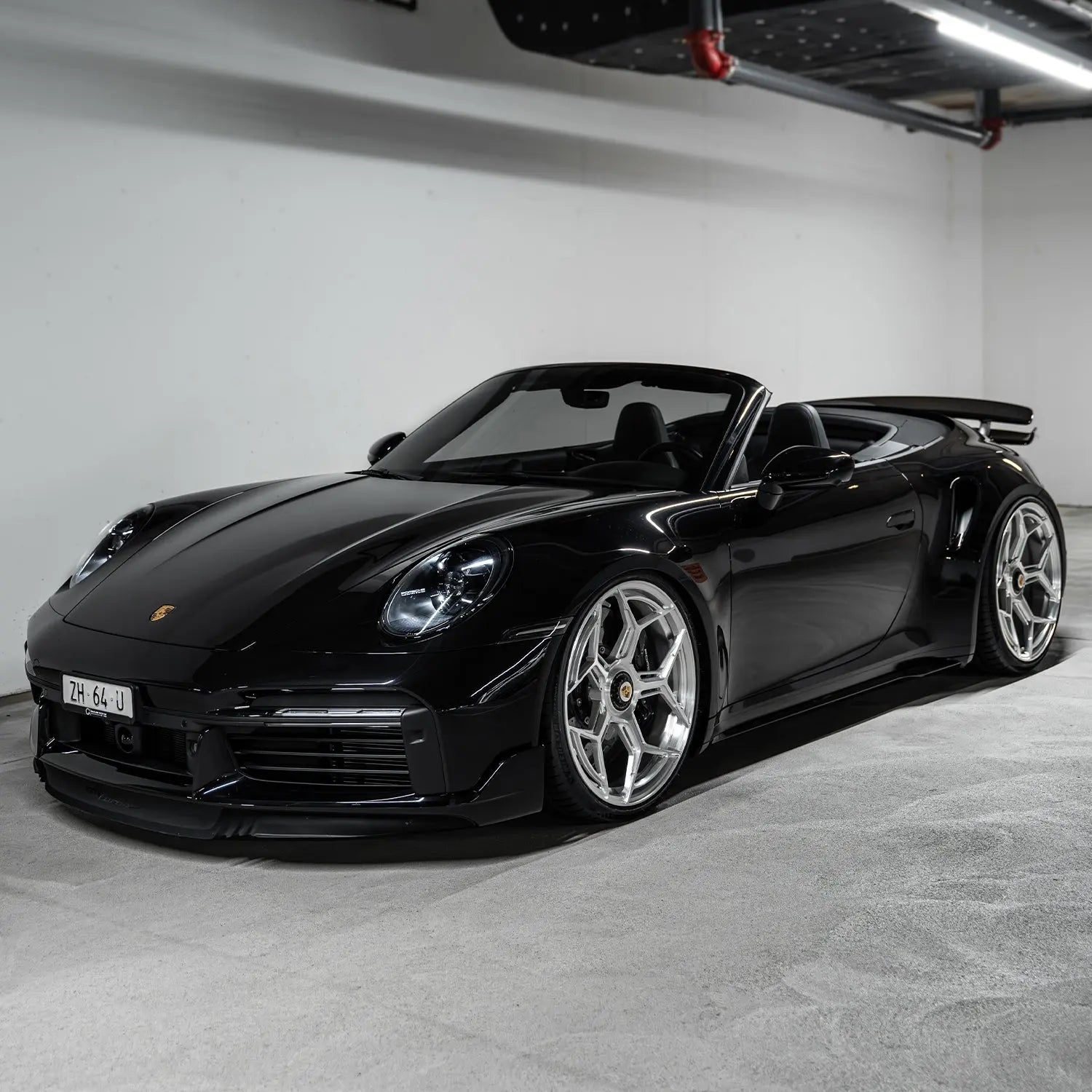 Porsche 992 Turbo S Radi8 R804.C Silver forged wheels – lightweight 21 inch custom rims
