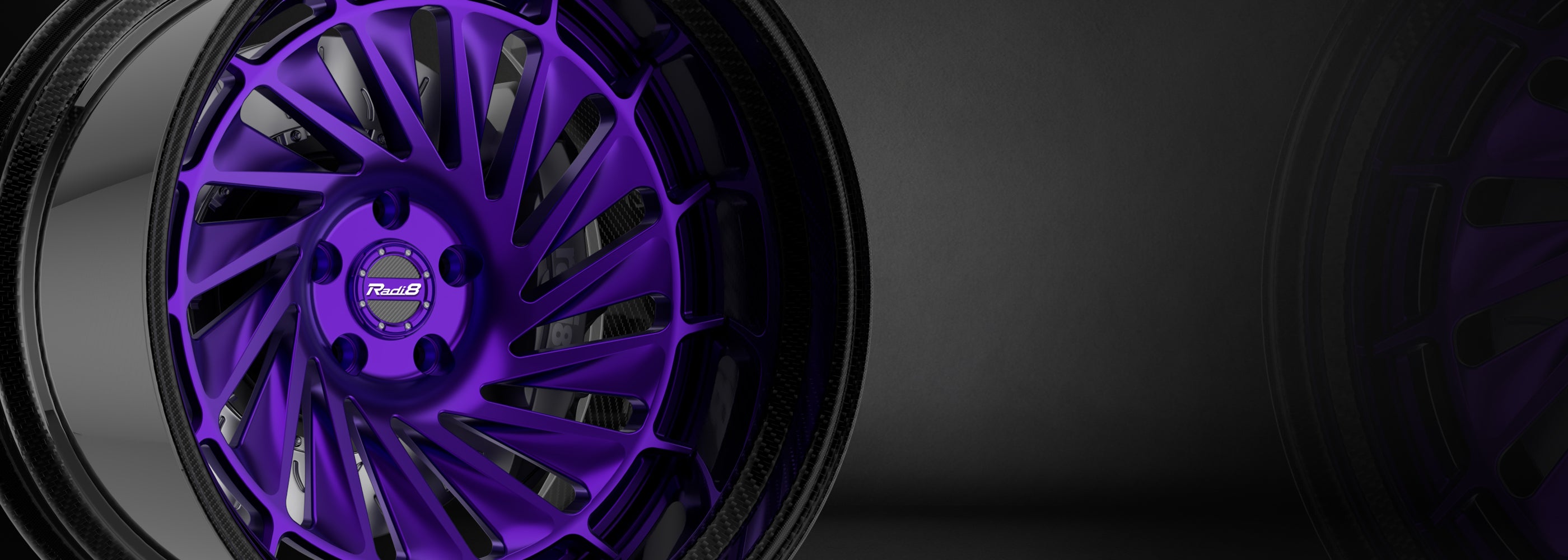 Custom Deep Dish Wheel crafted by Radi8 R807