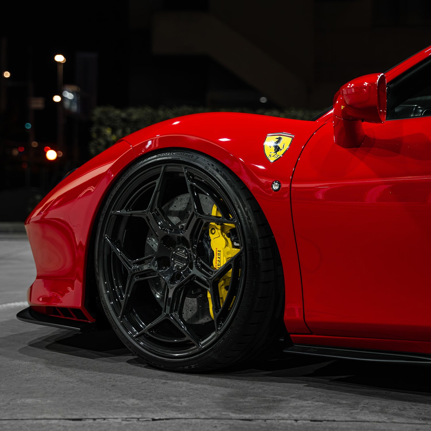 Buy custom Forged Monoblock Radi8 R804.C wheels for Ferrari F8 Tributo – available in 21/22 inch fitment. | Felgen kaufen