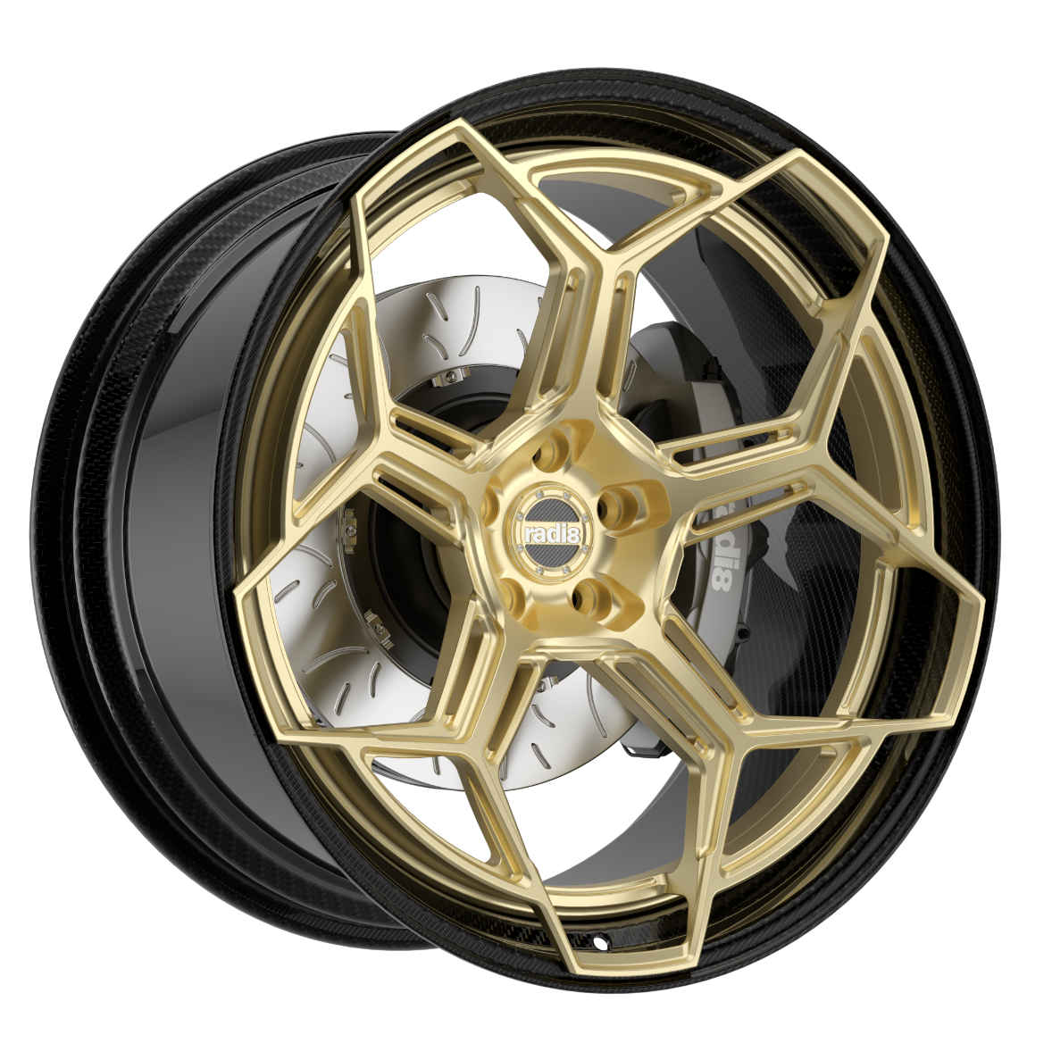 Wheels for Porsche – R804 Full Carbon Series by Radi8, engineered for speed, grip and timeless look