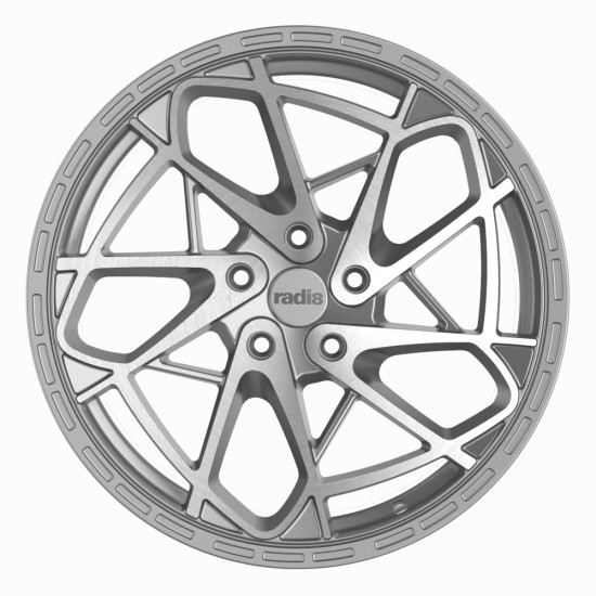 r8hs9 20 x 8.5 ET35 5x120 Silver Machined